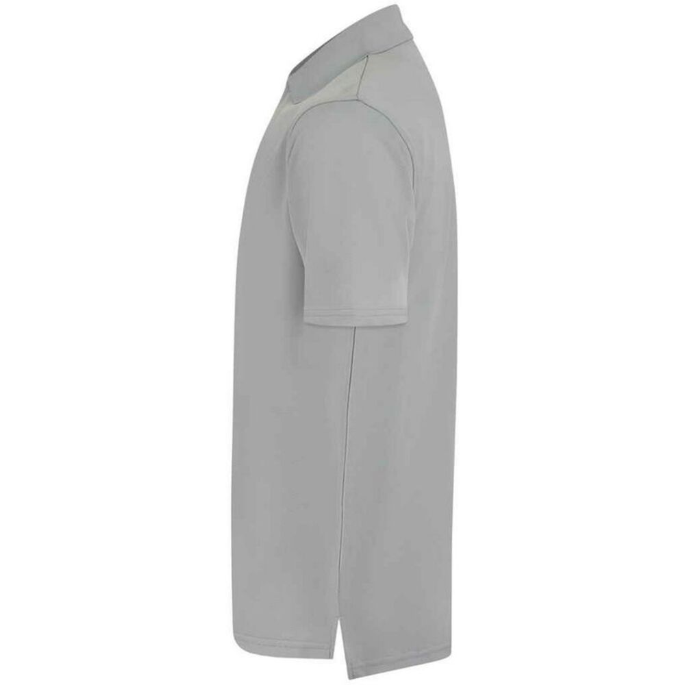 Henbury Mens CoolPlus Polo Shirt / Silver